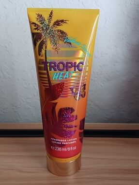 Victoria's Secret Tropic Heat Lotion - Yellow, Orange, Purple